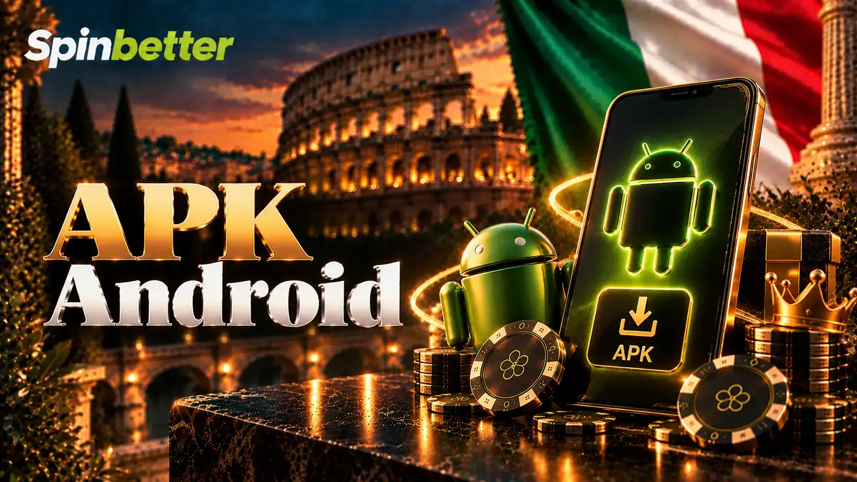 Il client Android del casinò presentato come pacchetto APK